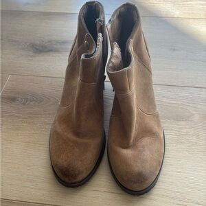 Clark’s brown booties